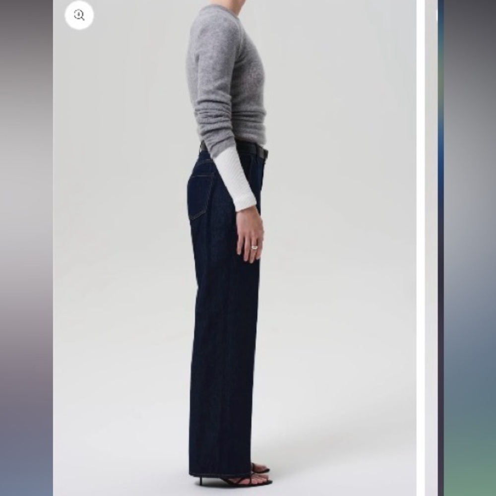 NWT Citizens of Humanity Annina Pocket Trouser 30" jean in Jones Sz 23 - Picture 3 of 16
